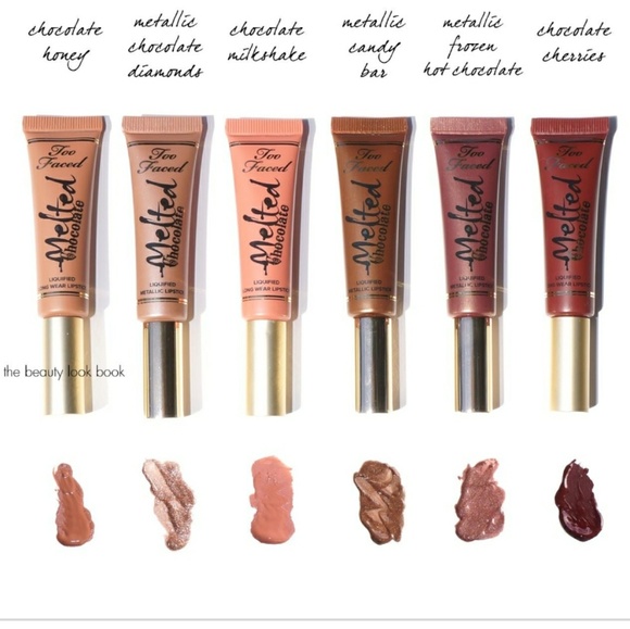 Too Faced Melted Chocolate Honey Lipstick - Picture 2 of 5